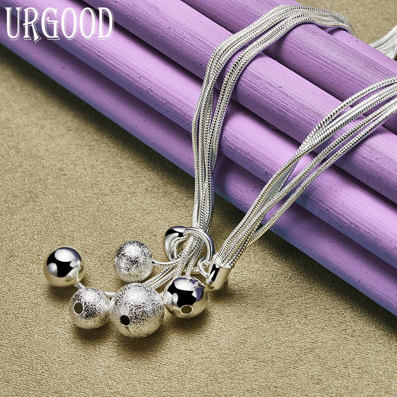 Ожерелье из змеиной цепи из стерлингового серебра 925 пробы, свадебные украшения