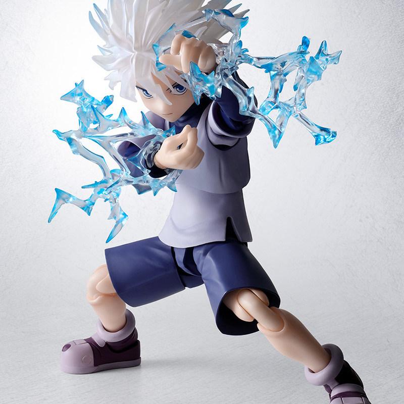 В наличии Высококачественная Фигурка Действия Killua Zoldyck из Hunter X Hunter S.H.Figuarts Высокодетализированная Коллекционная Модель Игрушка Подарки