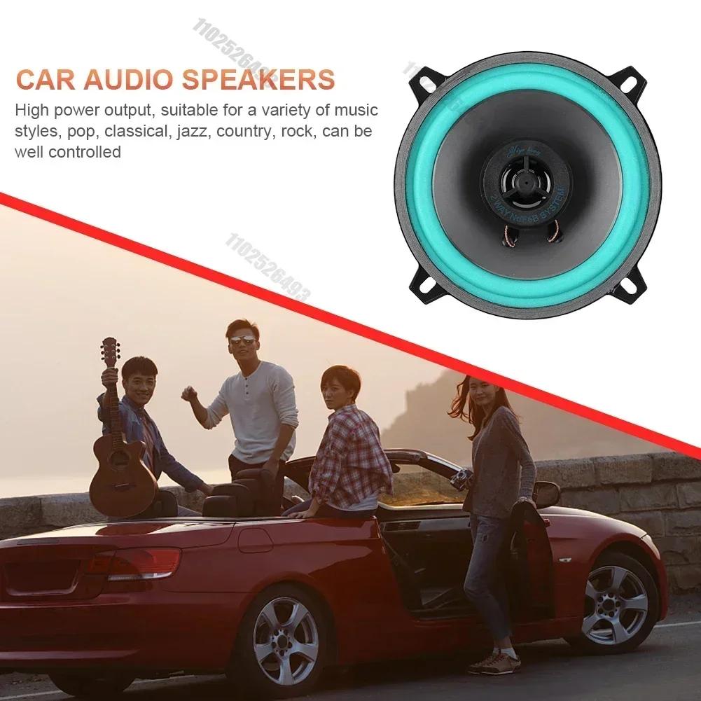 4/5/6.5Inch Car Speakers HiFi Coaxial Car Subwoofer Universal Automotive Audio Music Full Range Frequency Car Stereo Speake