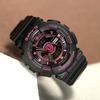 Casio Серия BABY-G Серия BABY-G Уличный флуоресцентный контраст цветов Водонепроницаемый Антимагнитный Кварцевый механизм Японские и корейские женщины's BA-111-1A