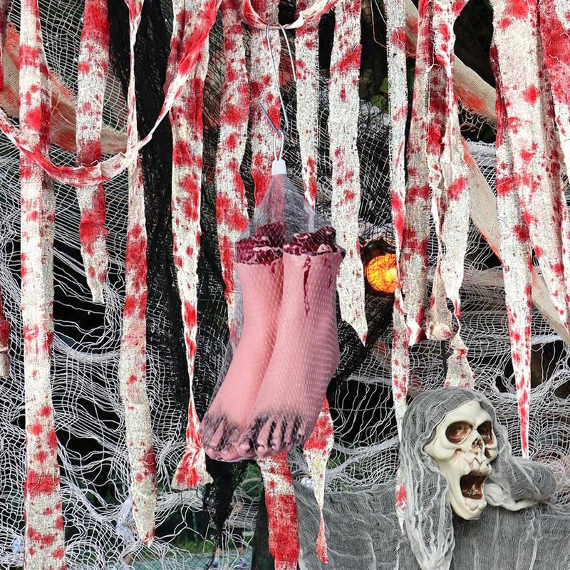 Хэллоуин Ужас Поддельная Рука Кисть Симуляция В Натуральную Величину Страшная Рука Отрубленная Рука Кровавый Реквизит для Хэллоуина Реквизит для Вечеринки с Привидениями Украшение