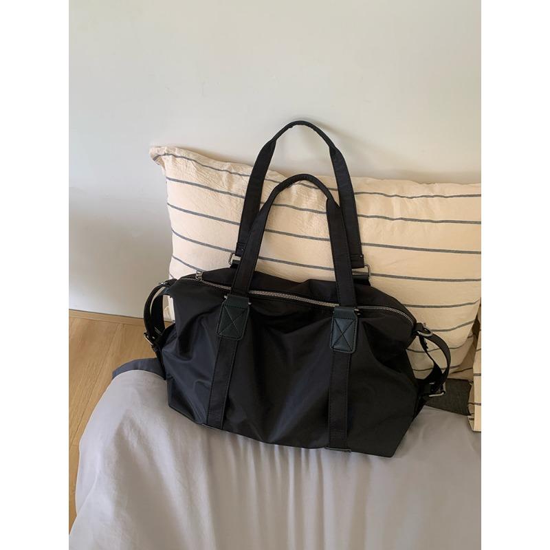 Сумка-тоут для деловых поездок, женская сумка через плечо большой вместимости, легкая мужская дорожная сумка из нейлоновой ткани