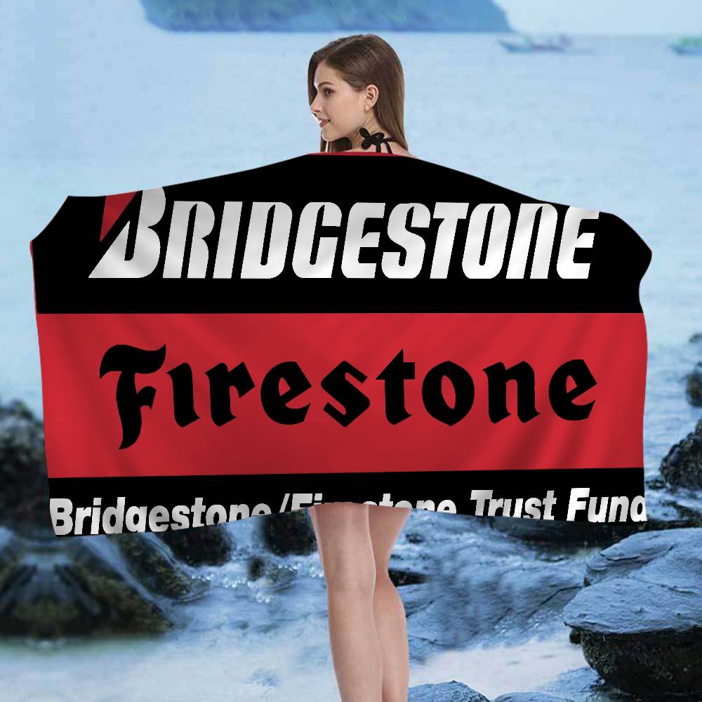 F-FirestoneS Мотоциклетное пляжное полотенце из микрофибры Впитывающее Быстросохнущее Мягкое для йоги, плавания, курорта, альпинизма