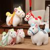Cartoon Pony Pendant Steed Doll Zodiac Pony Figurine Adorable Chinese New Year Gift Birthday Gift