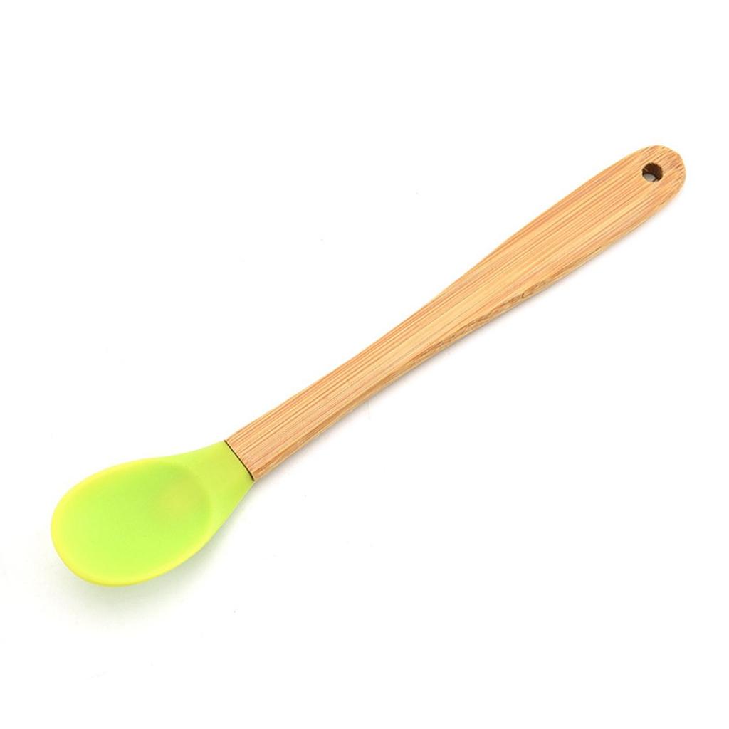 Bakeware Wooden Handle Kicthen Utensils Silicone Non-stick Baking Tools Cake Scraper Spatula Brush