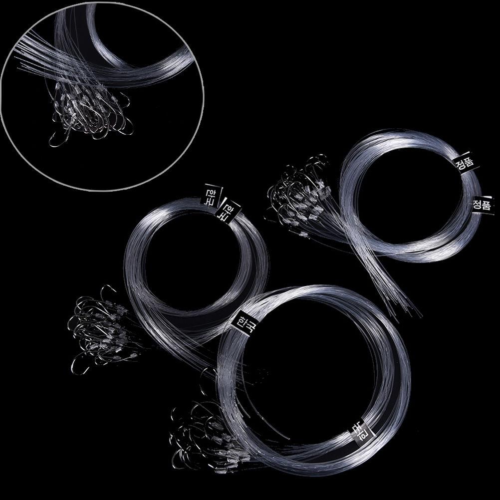 Jig Fish Head 20 26pcs Hooks Line Tied Bait Carbon Steel Fishing Hook Accessaries Sea Fishinhook Fly Fishing Jip Hooks Lines