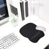 Эргономичный коврик для мыши с поддержкой запястья, нескользящая основа, облегчающая боль, гладкий игровой коврик для мыши, подушка для запястья