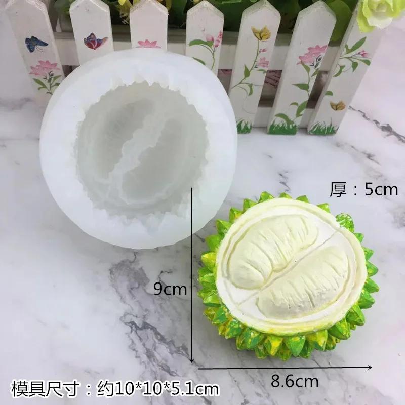 3D Фрукты Персик Дуриан Манго Кукуруза Мусс Мороженое Силиконовая Форма Инструменты для Украшения Торта из Мастики Инструменты для Выпечки Шоколада Инструменты для Торта