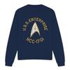 STAR TREK Unisex Adult Collegiate Sweatshirt