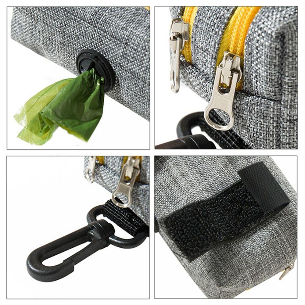 Hook Dogs Waste Bags Dog Training Bag Pet Waste Bag Dispenser Dog Treat Pouch Dog Poop Bag Holder