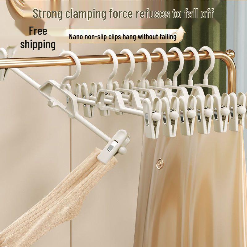 Nordic Style Non-Slip Telescopic Pants Hanger with Free Shipping