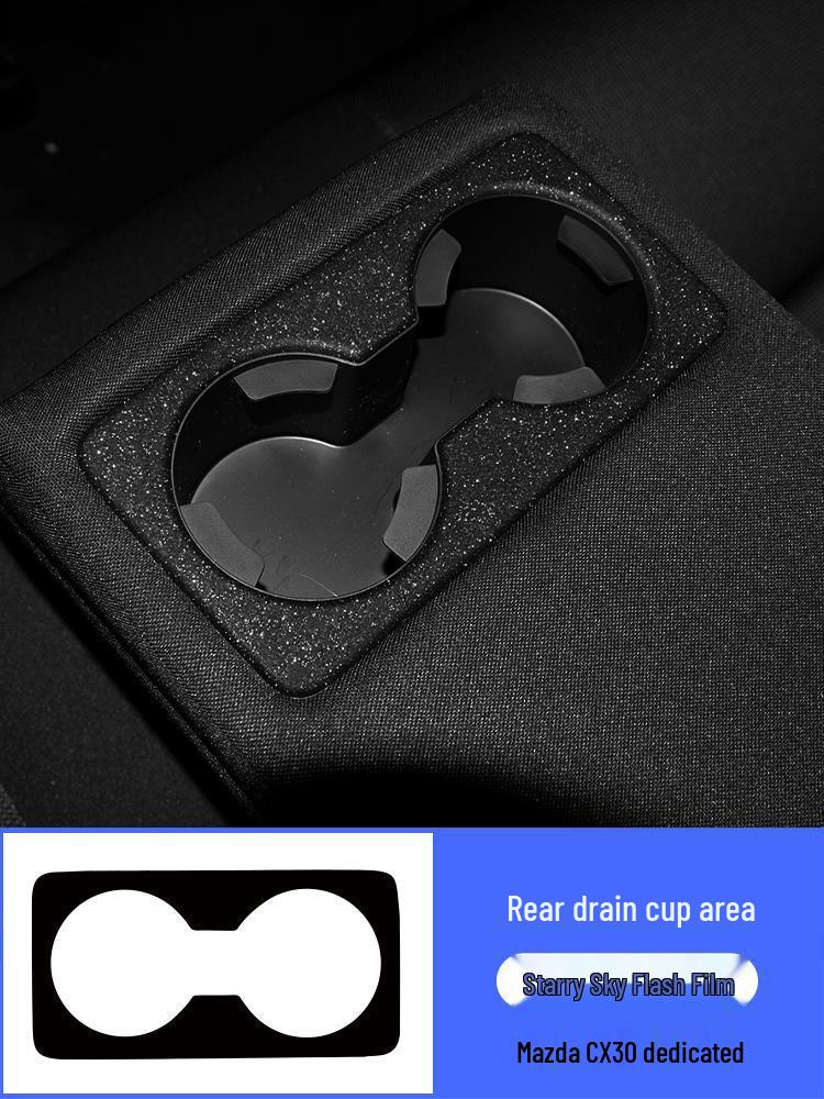 2020-21 Mazda CX30 Защитная пленка для приборной панели из углеродного волокна