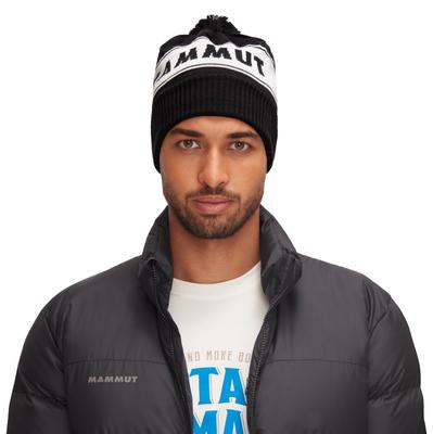 Шапка Peaks [Mammut] 1191-01101 универсальный размер черно-белая