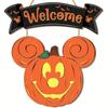 Halloween Wood Wall Hanging Welcome Mickey Welcome Door Hanging Door Number Living Room Wall Decoration Door Number