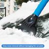 Car Windshield Snow Shovel Snow Scraper Defrosting Scraper For Ice Scraper For Winter Car Glass Squeegee Snow Maintenance Tool