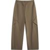 Li Ning CF Comfort однотонные прямые повседневные брюки женские низ тиково-коричневый AYKU724-7