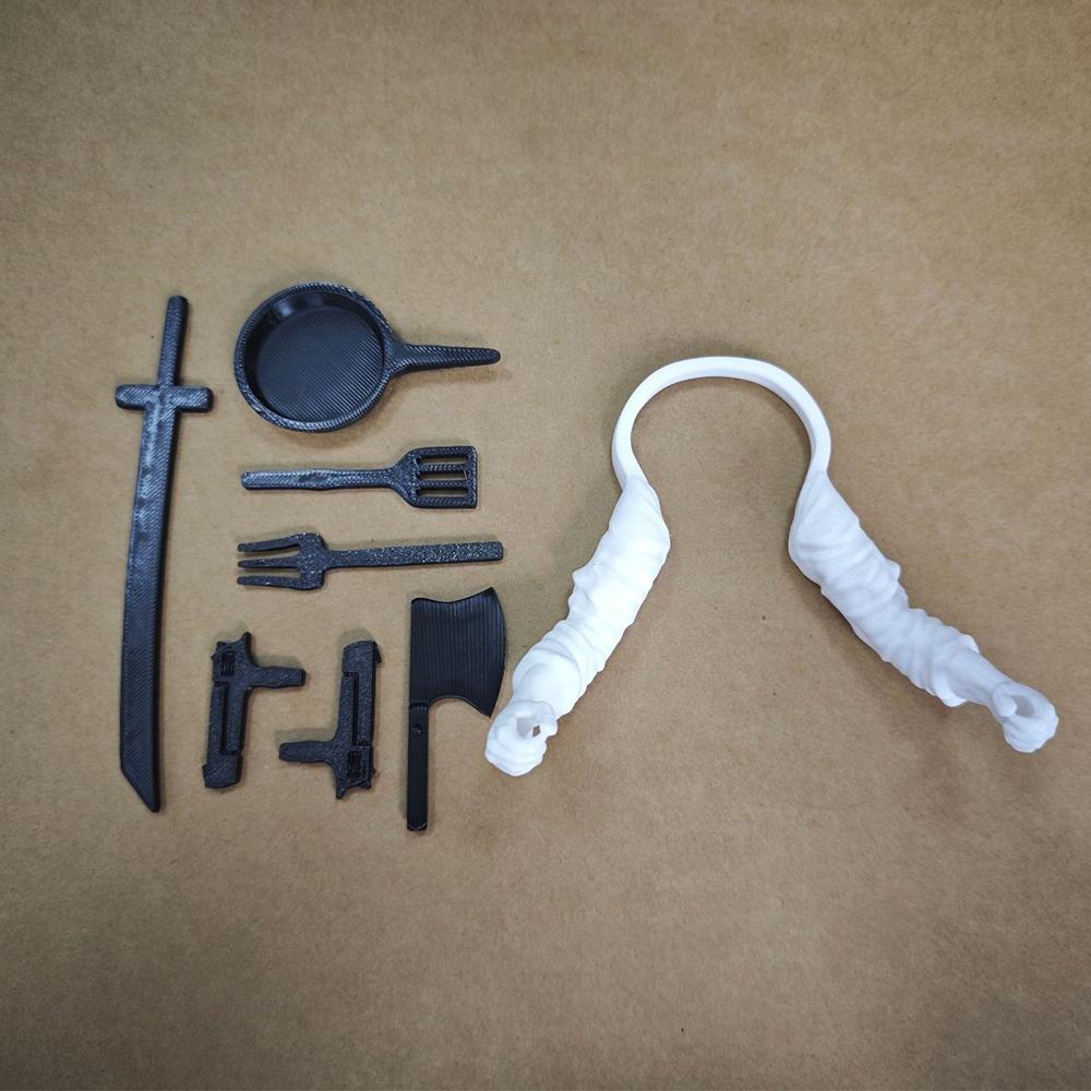 3 шт. Уникальные забавные 3D-печатные куриные руки для надевания на кур