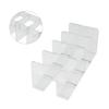 Premium Organizer Clear Acrylic Handbag Storage Rack Women Stackable Design