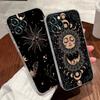 Чехол-футляр с картой Таро Солнце и Луна, Астрология, Магия для Apple iPhone 17 16 15 14 13 12 11 Pro Max 16 Plus 16E 17Air 17Pro Чехол для телефона Funda
