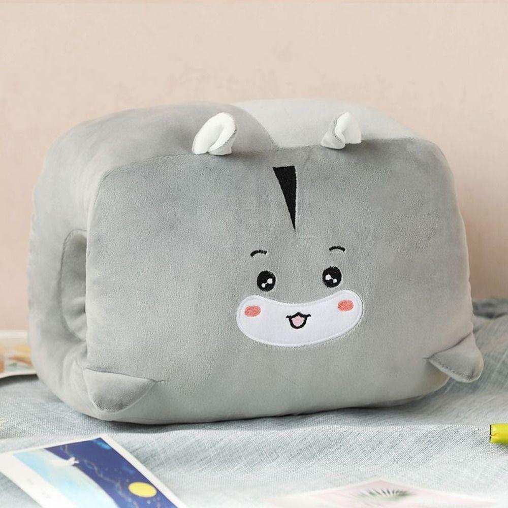 Keep Warm Office Nap Pillow Super Soft Pillow Stuffed Toy Hand Warmer Plush Pillow Winter