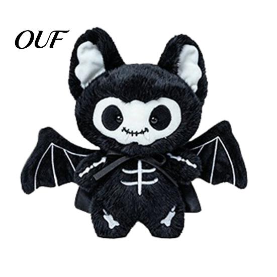 Collectibles for Halloween Fans Plush Toy, Ghost Skeleton Bat Witch Pumpkin Doll, Soft Cute Toys Stuffed Animal Kids, Spooky Party Decor Haunted House