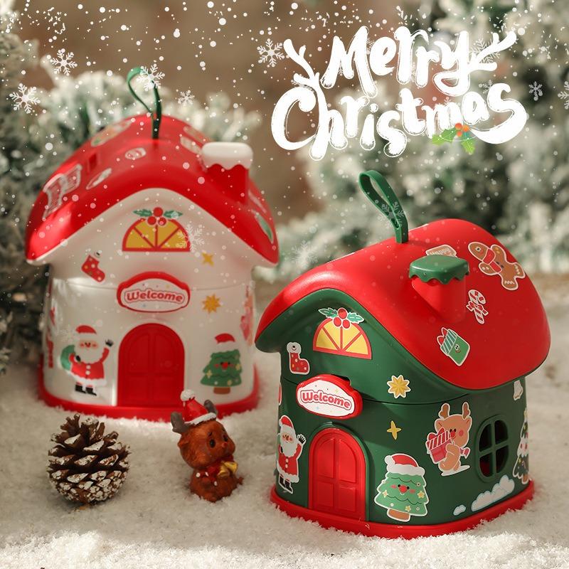 Children'S Piggy Bank Non Toxic Packaging Box Christmas Eve Storage Box Lightweight Candy Gift Box For Fruit Packaging Birthday