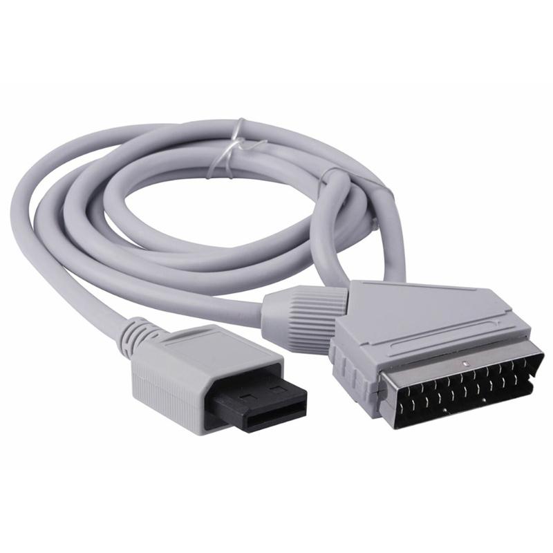 1,8 м RGB Scart Видео ТВ AV Шнур Кабель для Видео Игры