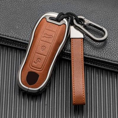 Чехол для автомобильных ключей для Porsche Cayenne 958 911 Lepin 996 Macan Panamera 997 944 924 987 987 GT3 Cayman 987, автомобильный держатель, чехол