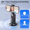 For P02 360 Rotation Gimbal Stabilizer, Follow-up Selfie Desktop Face Tracking Gimbal for Tiktok Smartphone Live,with Remote Shutter