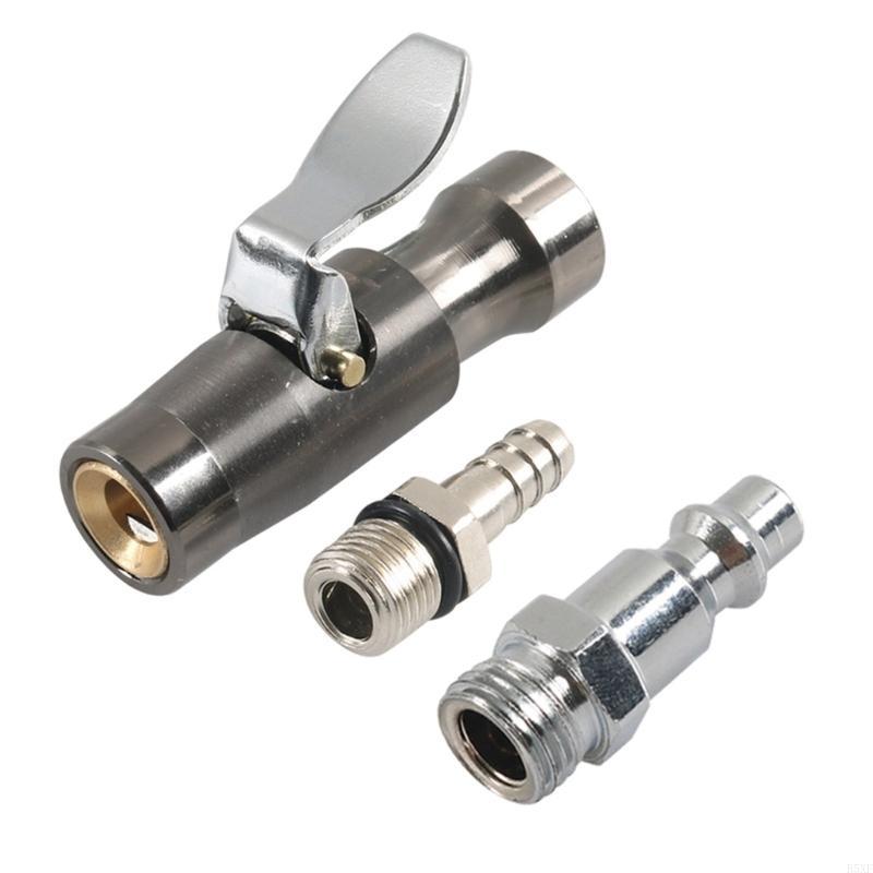 2025 Новый высокопрочный фиксирующийся воздушный патрон с 1/4 дюйма FNPT закрытой конструкции для накачки шин и компрессоров Нет