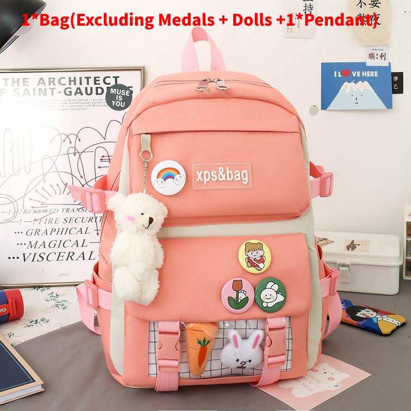 Casual Travel Backpack For Girls With Expandable Storage And Comfortable Cushioned Straps