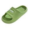 Letter Slippers Female Indoor Home Bathroom Thick Bottom Home Non-slip Sandals Women Out Wear Slippers