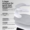 Removable Pet Cooling Mat Breathable Cooling Sleeping Pad Dog Sleeping Mat  Living Room