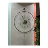 Medium Size - Luxry With Smoked Glass Luxry E X C L U S I V E - Black Metal Wall Clock