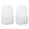 2Pcs Bounce Dome Diffuser White Digital Camera Flash Diffuser for 320EX Flash Speedlight