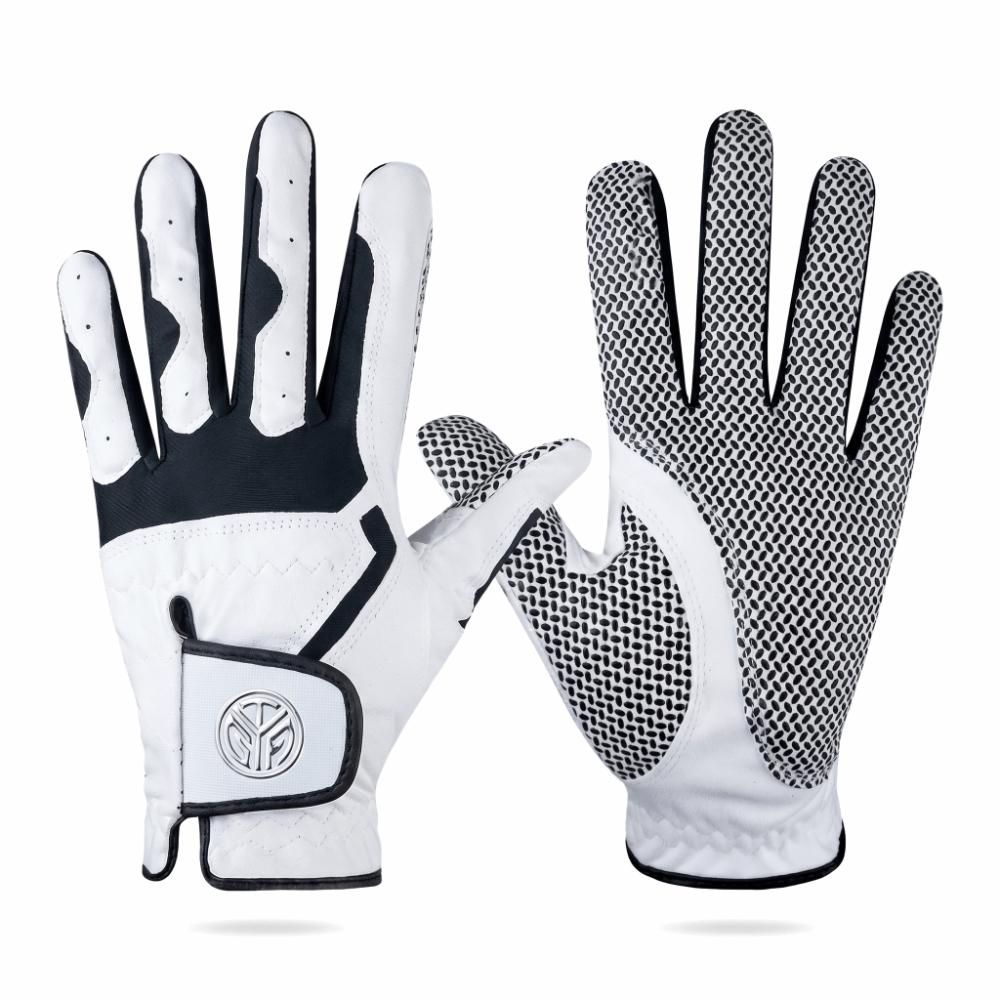 Microfiber Fabric Golf Gloves Silicone Grip Dots Golf Sports Gloves Golf Glove Golf Practice