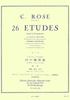 Роза: 26 упражнений для кларнета (Учебник по кларнету) Издательство Leduc