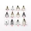 240PCS Mixed Car Console Instrument Dashboard Retainer Clips U-type Metal Clips