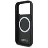 BMW M Tricolor Metal Logo MagSafe Case for iPhone 17 Pro Gray