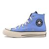 Converse Модные легкие парусиновые кеды с высоким верхом 1970-х годов, унисекс, синие
