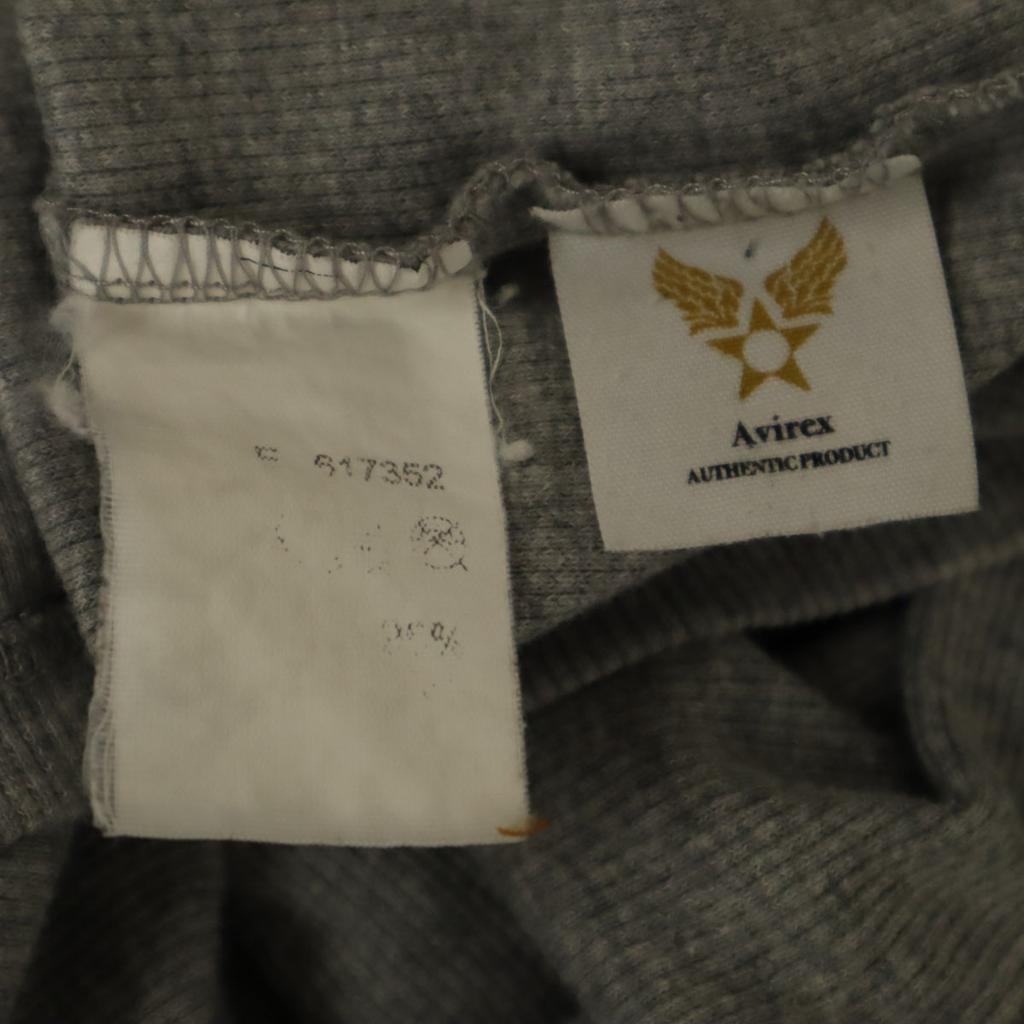 AVIREX Футболка с коротким рукавом M серая Мужская Б/у
