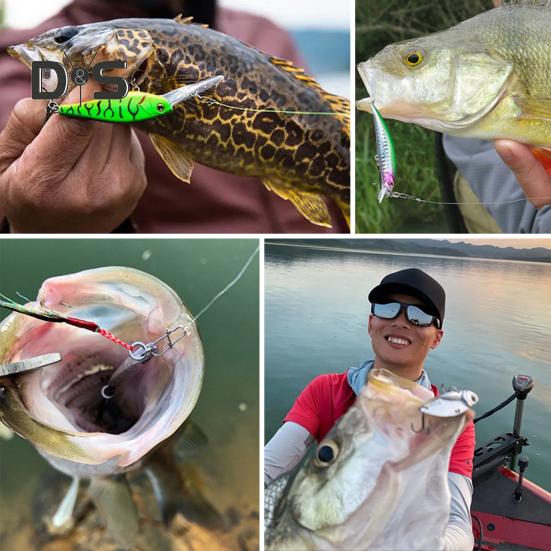 7,5 см/12 г многосоставная рыболовная приманка VIB с крючками, реалистичная двухсекционная жесткая искусственная приманка для пресноводной и соленой рыбалки