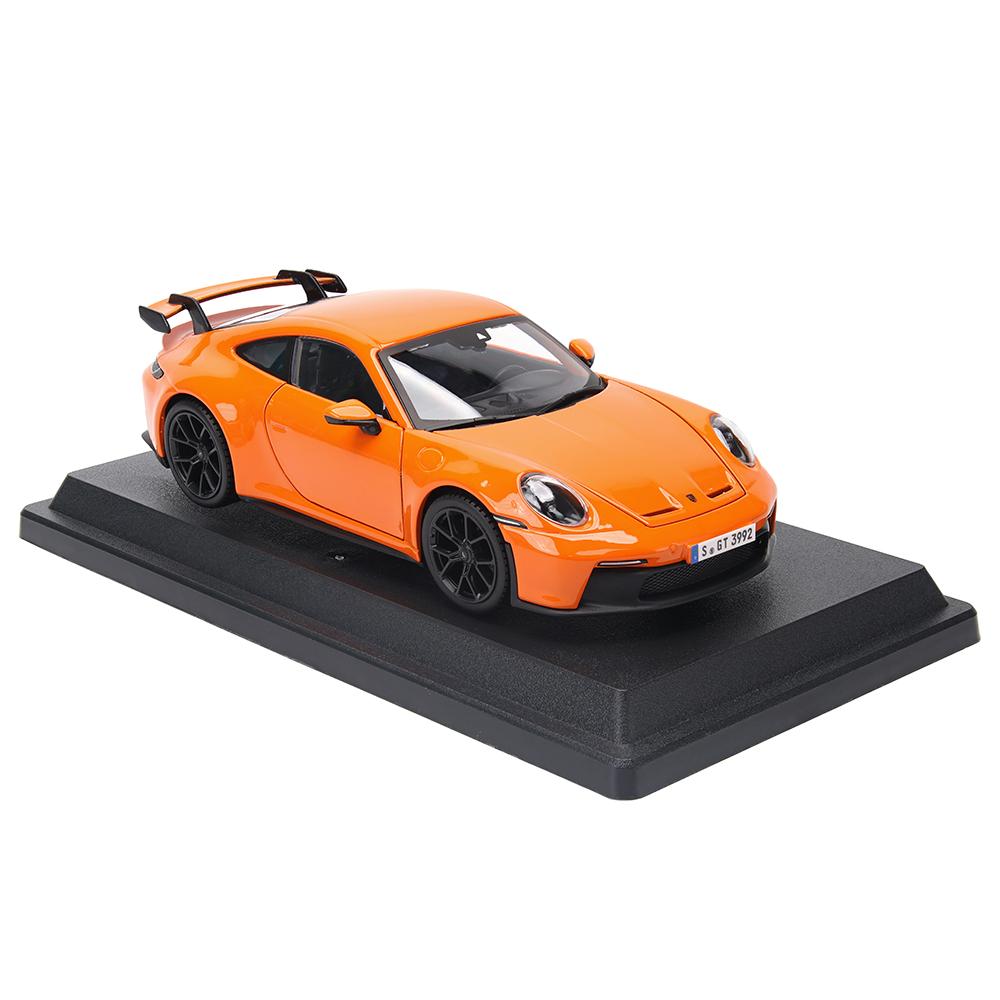 AABKO1 Bburago 1:24 Porsche 911 GT3 Taycan Turbo S 718 Boxster simulation alloy car model crafts decoration collection toy tools gift