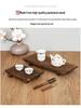 Solid Wood Tea Coaster & Decorative Riser for Flower Pots, Vases, Stones, and Plants