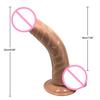 Adult Women Curved Thick Long Dildo Masturbation G-spot Artificial Penis Sex Toy