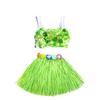 WINOMO Hula Dance Hula Dance Lei 6 Piece Hawaiian Halloween 40cm Costume, Costume, Skirt, Set, Goods, Costume,