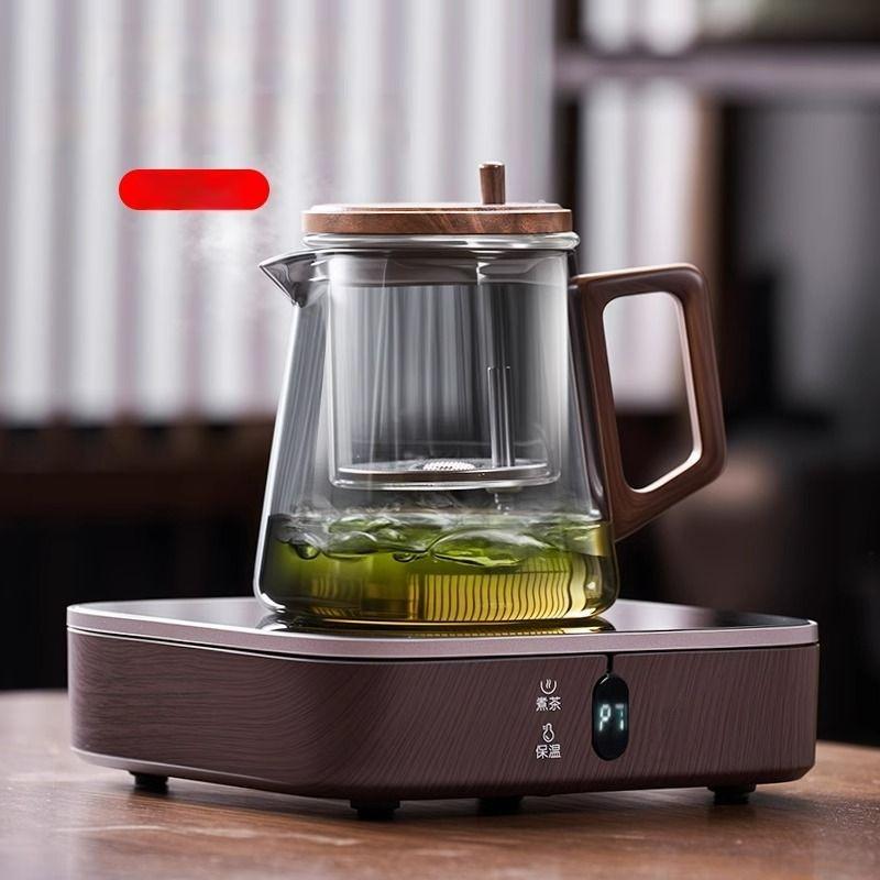 GIANXI Walnut Elegant Cup Transparent Brewing Teapot Home Tea Water Separation Brewing Cup Chinese Kung Fu Tea Set Tea Cup