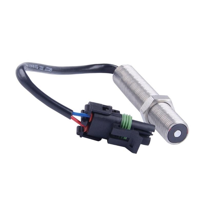 Accuracy RPM Sensor Heavy Duty Magnetic Speed Sensor Rapid Installation Engine RPM Monitor Suitable for Fuels Engines