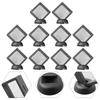 5/10pcs 3D Floating Frame Jewelry Ring Coin Display Stand Holder Storage Box Household Floating Storage Box With Plastic Frame