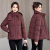 Зимняя новая пуховая хлопковая одежда женская короткая с капюшоном утолщенная теплая одежда-хлеб модная хлопковая куртка